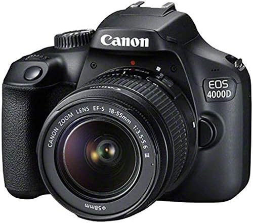Canon EOS 4000D / Rebel T100 DSLR Camera with 18-55mm Lens + 64GB Card + More - Picture 5 of 9
