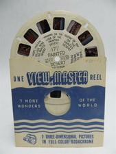 View-Master Reel 177, Painted Desert, Arizona, Hand Lettered, Single Reel