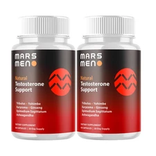 2-Pack Mars Men Capsules - MarsMen for Men Health Capsules - 120 Capsules