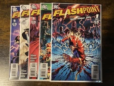 FLASHPOINT #1-5 Complete Series, VF Condition