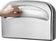 Toilet Seat Cover Dispenser Wall Mount Commercial, Half Fold Toilet Seat Cover D