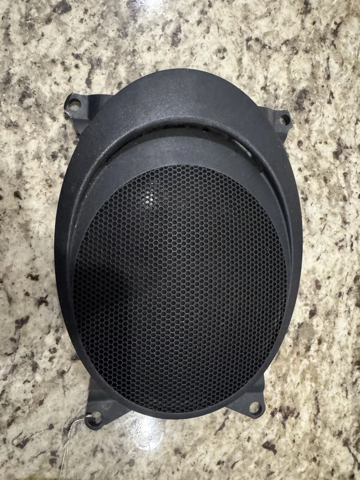 1997-2004 Porsche 911 Boxster painel de porta grade de alto-falante OEM usado PRETO - Imagem 2 de 4