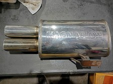 Magnaflow Exhaust Muffler Oval Stainless Magnaflow Exhaust Muffler Oval Stainless