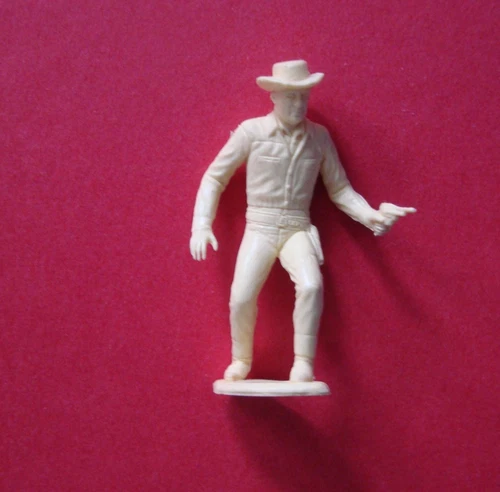 Marx JIM HARDIE Figure O.P.Co. Cream Figure Original Tales of Wells Fargo