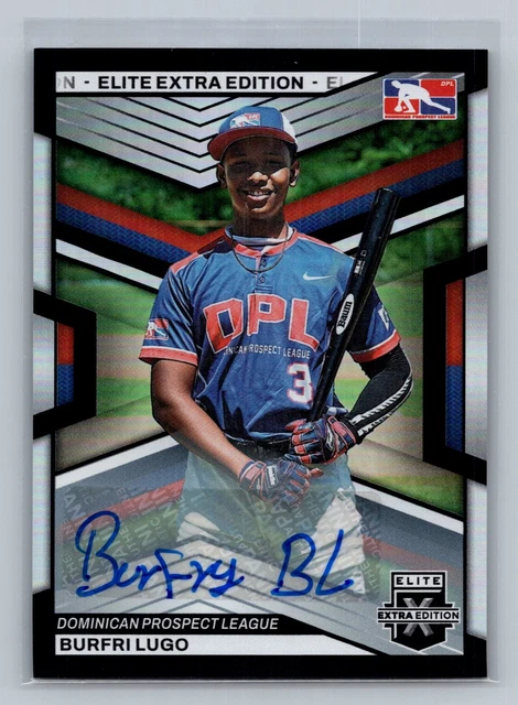 2023 Panini Elite Extra Edition Burfri Lugo Signatures Auto #196