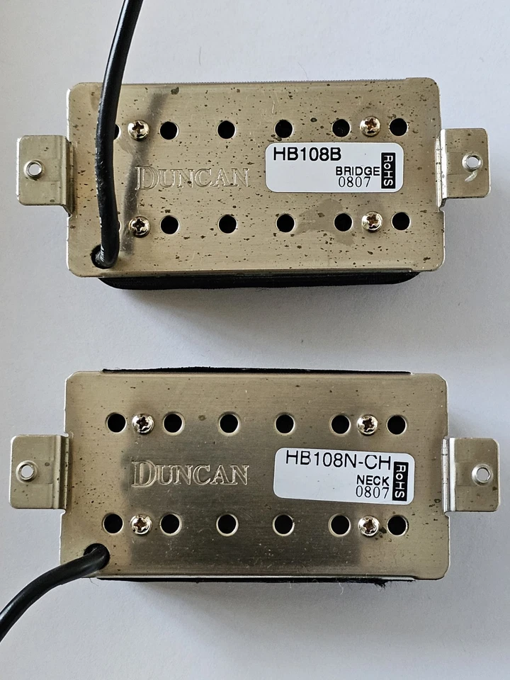 Duncan Designed Pickup Chitarra Elettrica HB108 Detonator Set - Immagine 2 di 4
