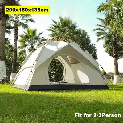 Automatic Instant Outdoor Camping Tent Camping Tent, Quick Setup Zipper Closure