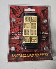 Warhammer Skull Dice – D6 Set (Sealed, Rare Fantasy, 2010) Brand New! AoS GW