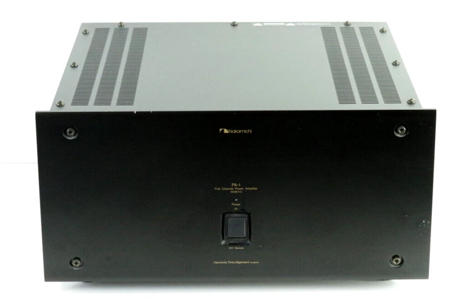 Amplificador/amplificador Nakamichi PA-1 5 canales de potencia 100WPC M651 Foto 4 de 4