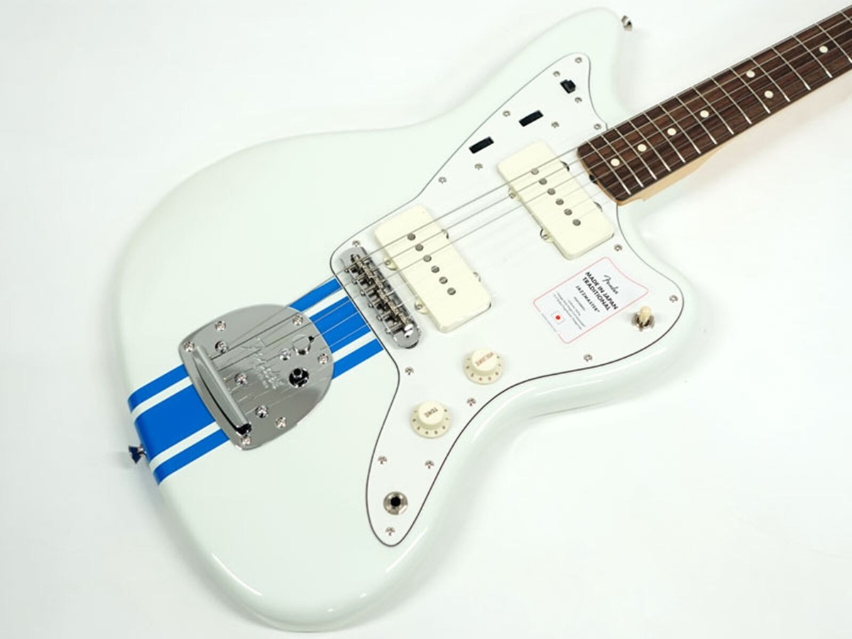 Fender 2023 Collection MIJ Traditional 60s Olympic White Blue 