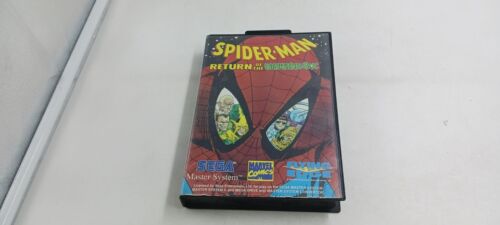 [BOITE VIDE] Sega Master System Spider-Man Return of the Sinister Six SANS JEU - Photo 1/6