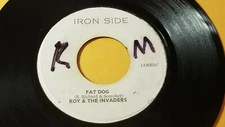 RARE / LARRY MARSHALL&THE INVADERS - MAGA DOG / Reggae IRON SIDE 7" 