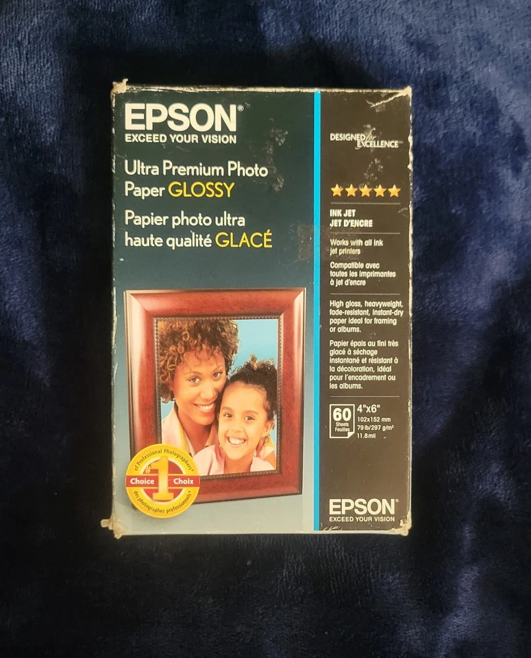 Combo-Epson & Staple for Epson Inkjet 4x6 Photo Paper  Gloss 200+ Sheets - Image 3 of 4