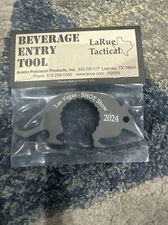 2024 Shot Show LaRue Tactical Armadillo Bottle Opener Dillo Beverage Entry Tool