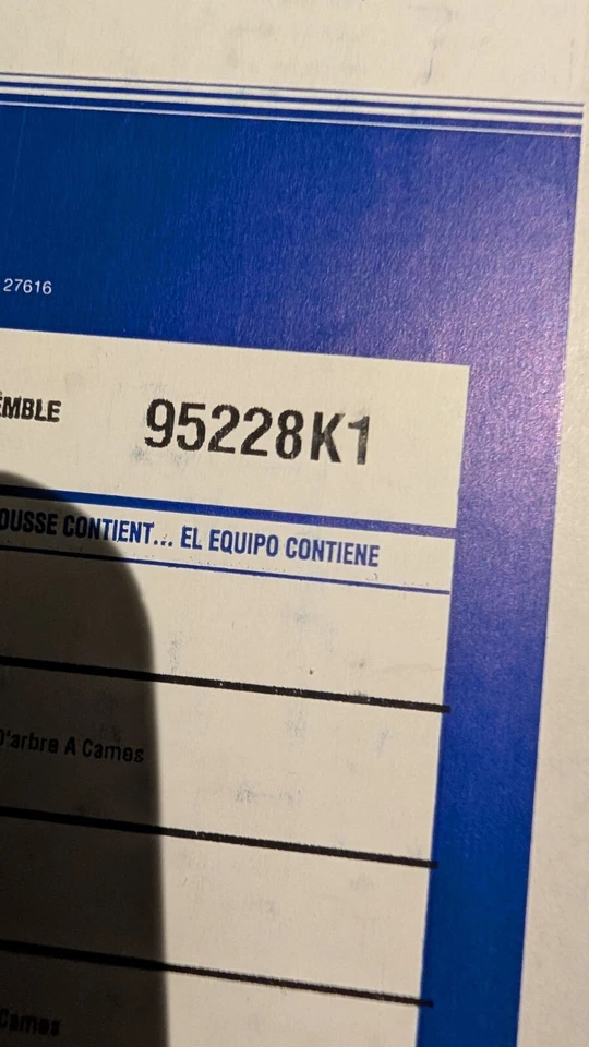 93-03 Mazda 626/MX-6/Protege(5) - 93-97 Ford Probe Timing Belt Kit Dayco 95228K1 - Image 2 of 2