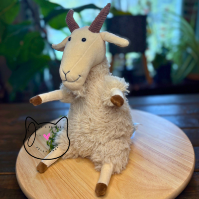 Jellycat GINNY GOAT New BNWT RETIRED Soft Plush Toy RARE & HTF