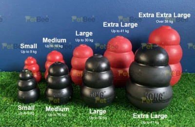KONG Classic & Extreme Stuffable Rubber Dog Toy Small, Medium, Large, XL, XXL