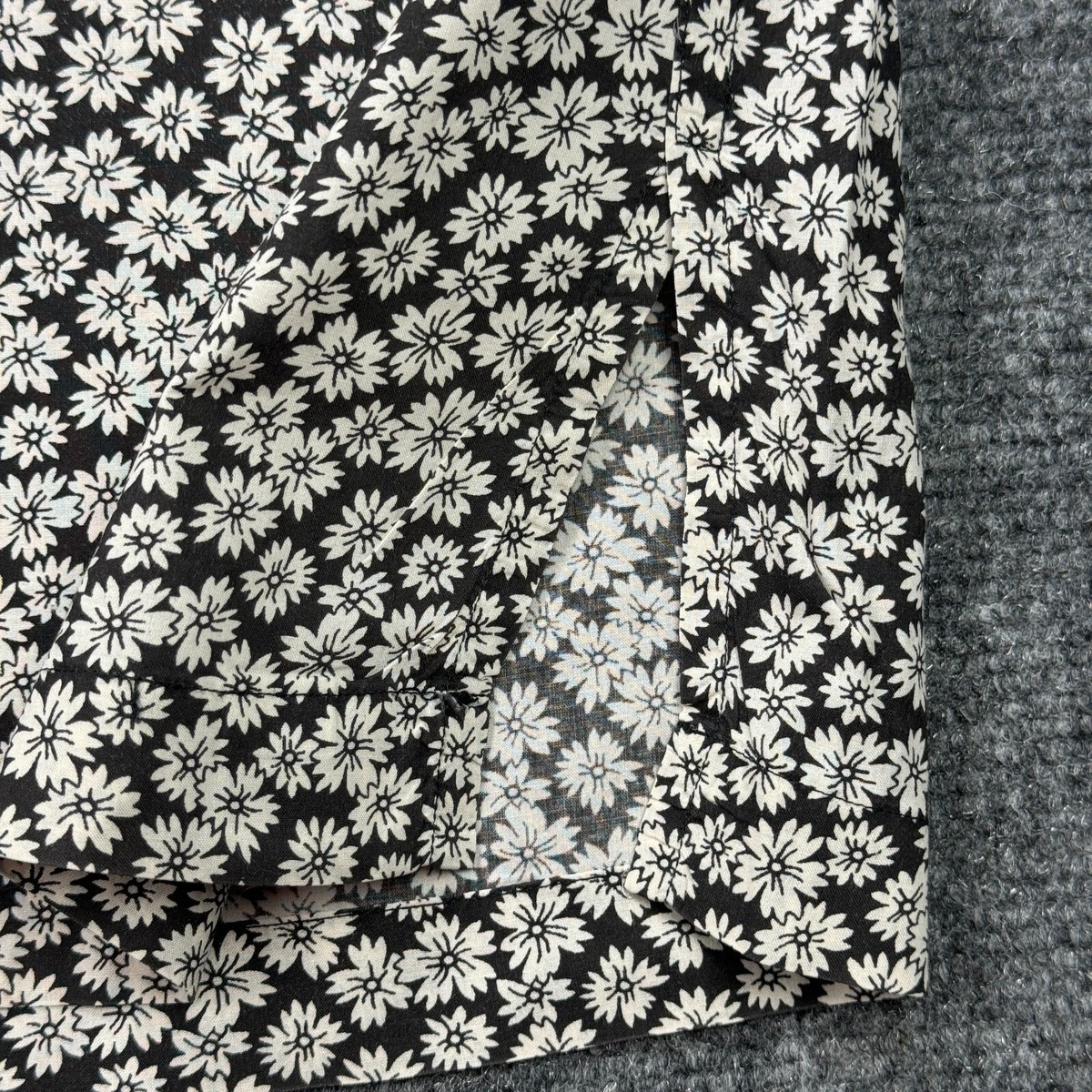 POLO RALPH LAUREN Clayton 花柄 size XXL 90s Polo Ralph Lauren CLAYTON Black Flower&Leaf XL Black