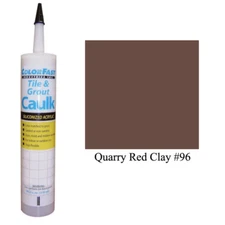 Colored Caulk to Match Custom Building Products Grout Color - Sanded or Unsanded