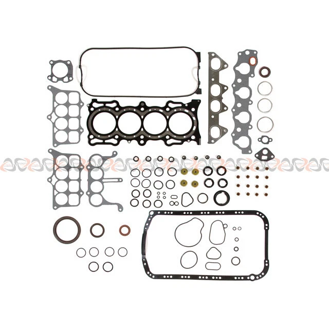 Fits 94-97 Honda Accord Odyssey Isuzu Oasis SOHC MLS Full Gasket Set F22B2 F22B6 - Image 2 of 4