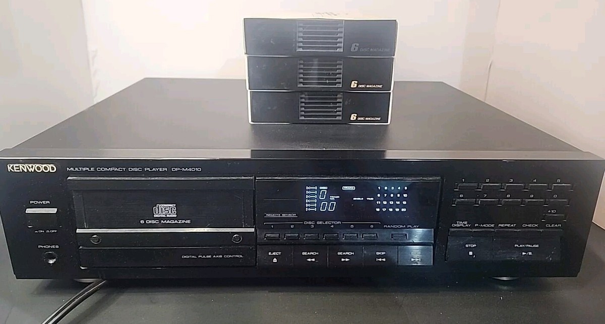 KENWOOD CDプレーヤー Kenwood DVF-J6050 400+3 DVD VCD CD Player Mega Disc Changer