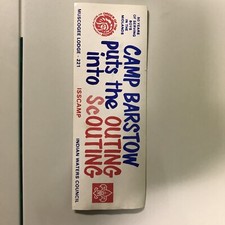 BSA Camp Barstow Bumper Sticker