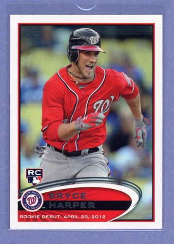 2012 Topps Update #US183 Bryce Harper Rookie Washington Nationals