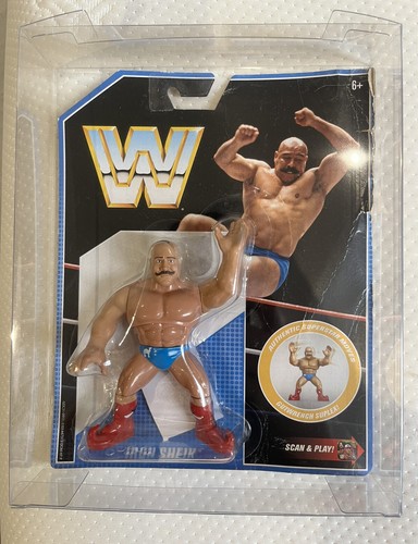 WWE WWF Retro Mattel Hasbro Iron Sheik MOC Wrestli...