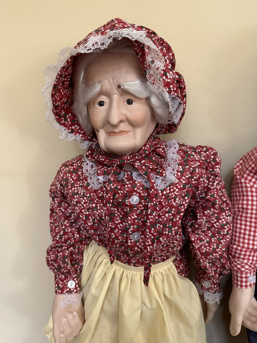 ヴィルトール VINTAGE William Wallace Jr. Artist Porcelain Dolls Grandpa