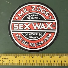 sexwax sticker 