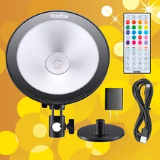 GODOX CL10 RGB Photography Light LED Webcasting Ambient Lamp Selfie Ring Video