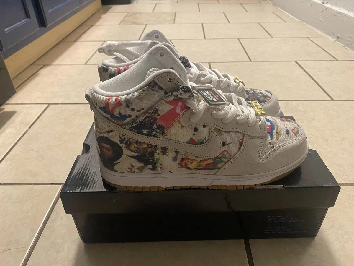 Nike sb flom cheap dunk high ebay