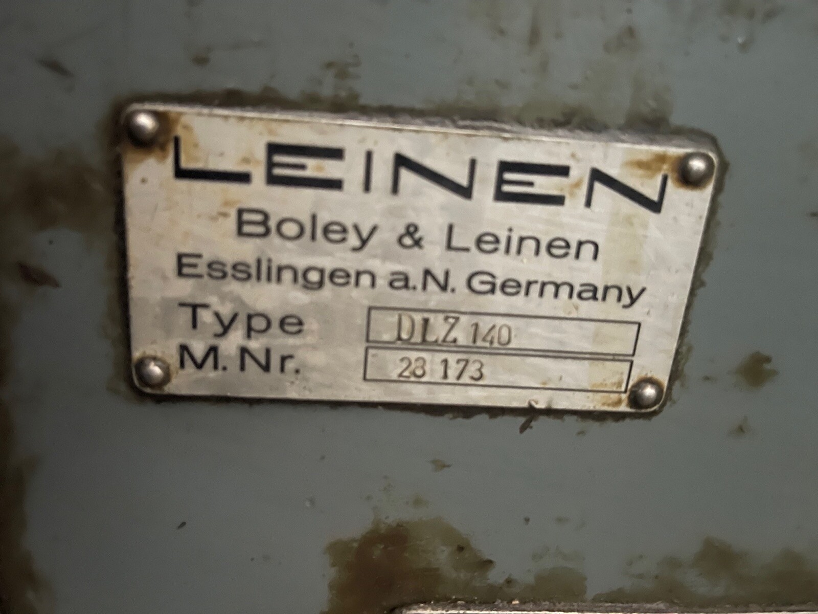  Drehmaschine LEINEN DLZ 140 – Bild 7