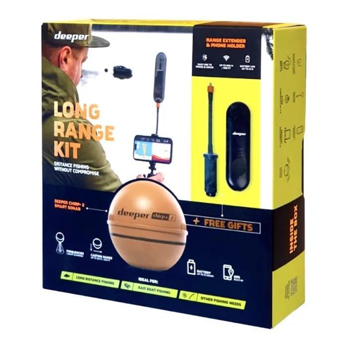 Deeper Long range kit 2024 (CHIRP+2&Extender shore kit)