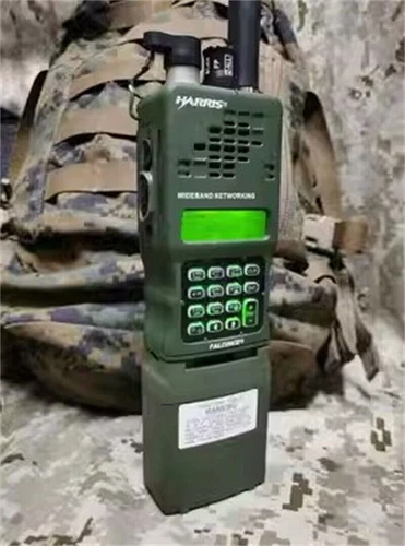 US Ware! HARRIS TCA PRC 152A Funkgerät 15W Metall VHF UHF KDU Tastatur Anzeigeeinheit - Bild 6 von 26