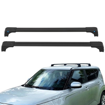 Roof Rack Cross Bar Set Luggage Cargo Carrier Aluminum For 2020-2021 KIA Soul
