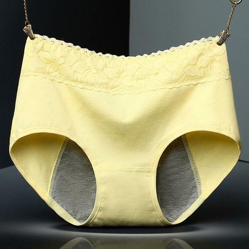 Women Uk Underwear Menstrual Period Leakproof Seamless Lace Panties Briefs - Picture 1 of 21