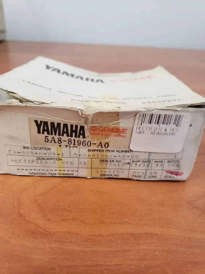 NOS Yamaha OEM Rectifier Assembly 1982 XV920R Virago 5A8-81960-A0 - Image 2 of 4