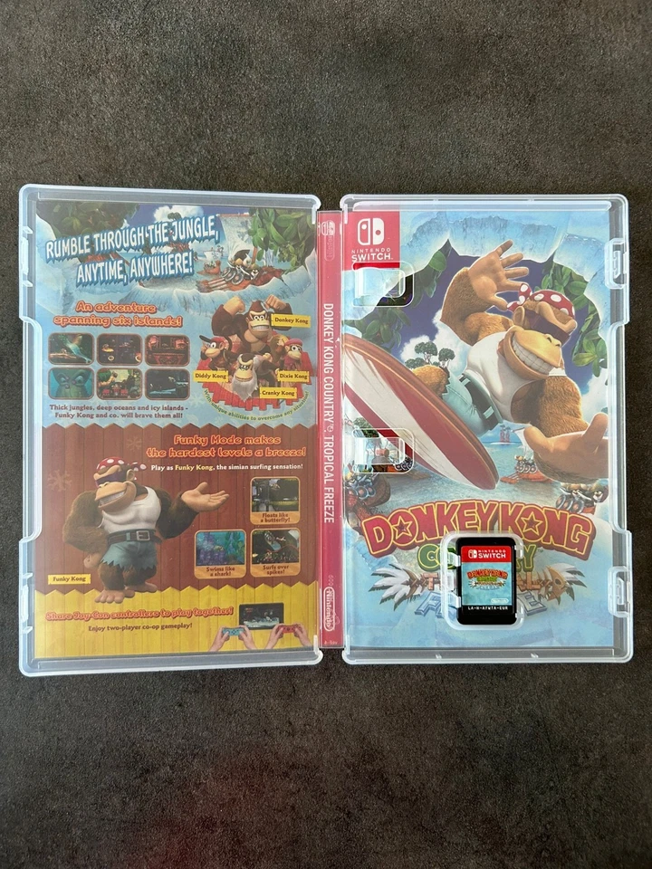 DONKEY KONG COUNTRY TROPICAL FREEZE SWITCH UK OCCASION, photo 3 sur 3