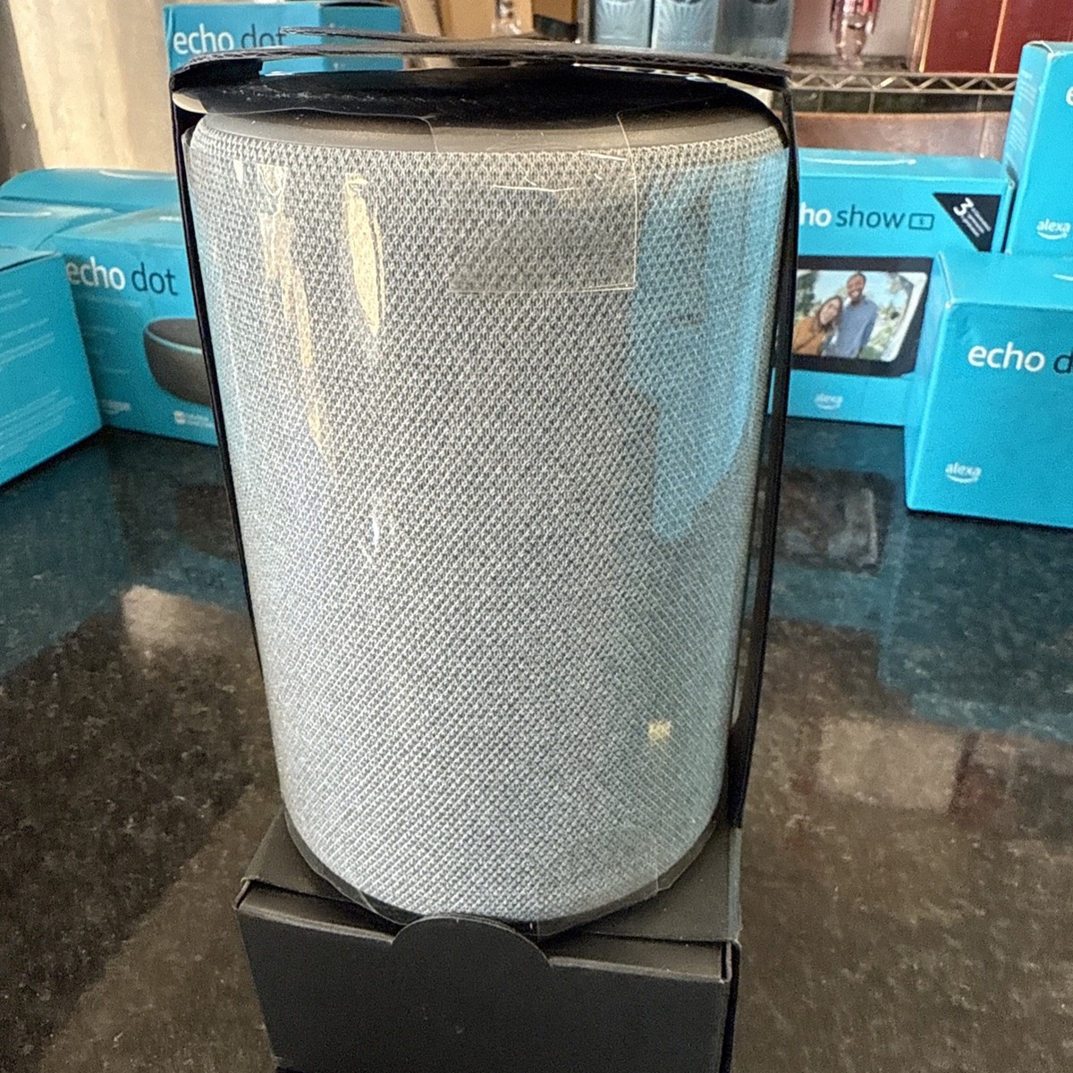 Amazon Echo スマートスピーカー R9P2A5 AMAZON R9P2A5 (3RD GEN) ECHO SMART SPEAKER + ALEXA! Works
