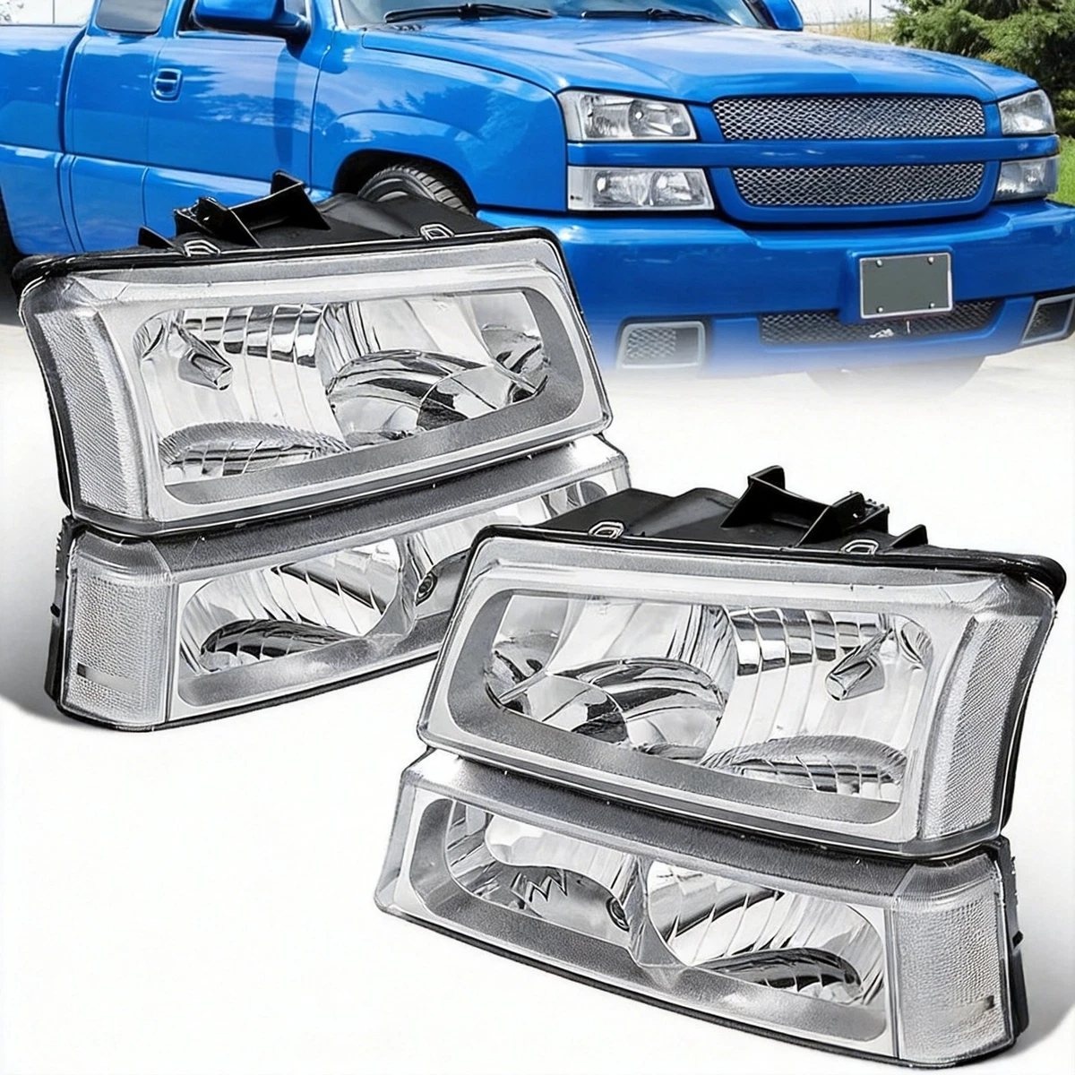 Headlights for 2007 Chevrolet Silverado 1500 Classic for sale | eBay