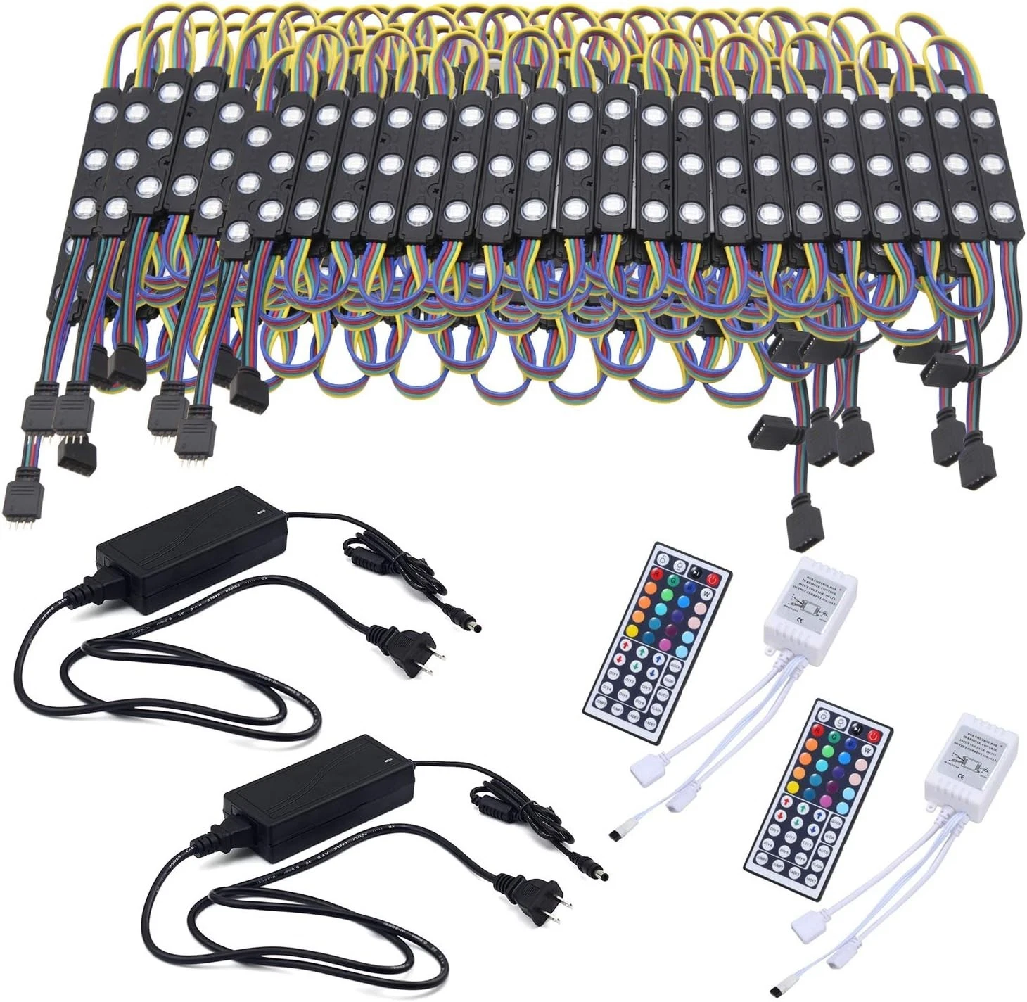 100FT RGB LED Window Lights LED Module Waterproof Storefront Lights Business USA
Opens in a new wind