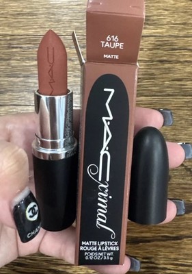 新品 616 TAUPE New! MAC Macximal Matte Lipstick 616 TAUPE Full Size BNIB | eBay