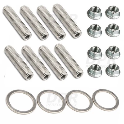 Honda CB650F CBR650F Exhaust Studs Nuts & Gaskets Stainless Steel 2014-2019 - Image 1 of 3