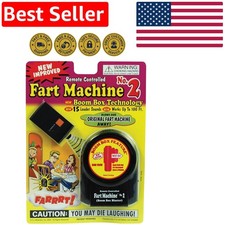 Wireless Remote Controlled Fart Machine - 15 Sounds for Ultimate Prank Fun