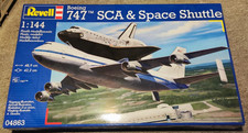 Revell 04863 kit di montaggio Boeing 747 Space Shuttle 1:144 come nuovo