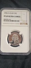 1996-s Clad 25c PF69 ULTRA CAMEO. NGC