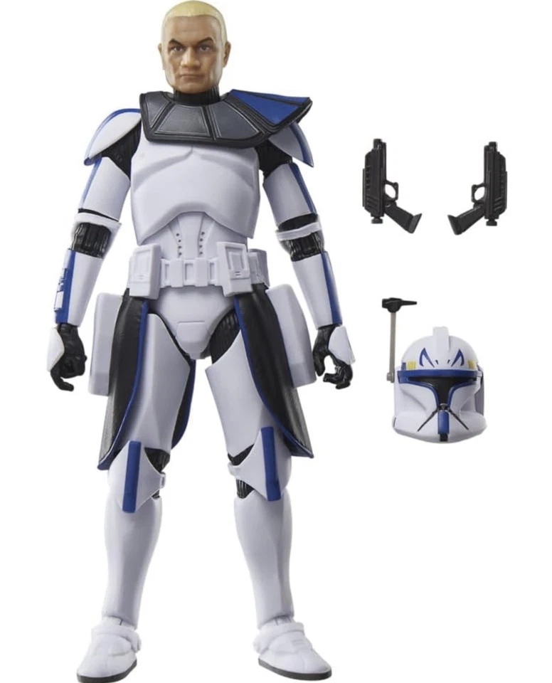 Figura de acción Hasbro Star Wars The Black Series Clone Captain Rex 6 pulgadas Foto 2 de 4