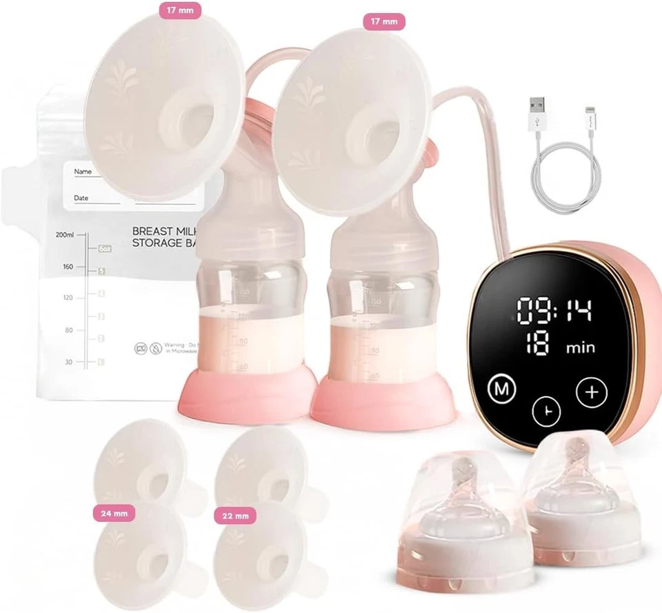 Rechargeable Electric Breast Pump with 9 Suction Levels - Perfect for Busy Moms - Image 3 of 4