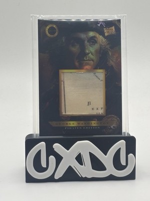 George Washington Map Relic 2025 Pieces of the Past Pirates Edition